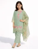 GREEN LAWN SCHIFFLI STITCHED 3PC