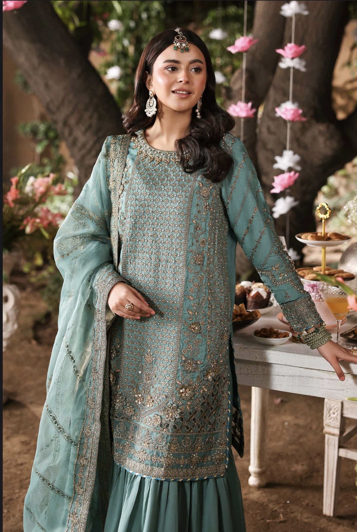 MARIA.B. 3 Piece Raw Silk Suit - Image 4