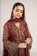 MARIA.B. 3 Piece Emb Organza Suit