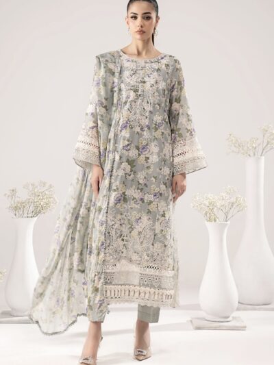 MARIA.B. 3 Piece Emb Dobby Lawn