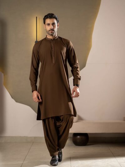 Brown Emb readymade